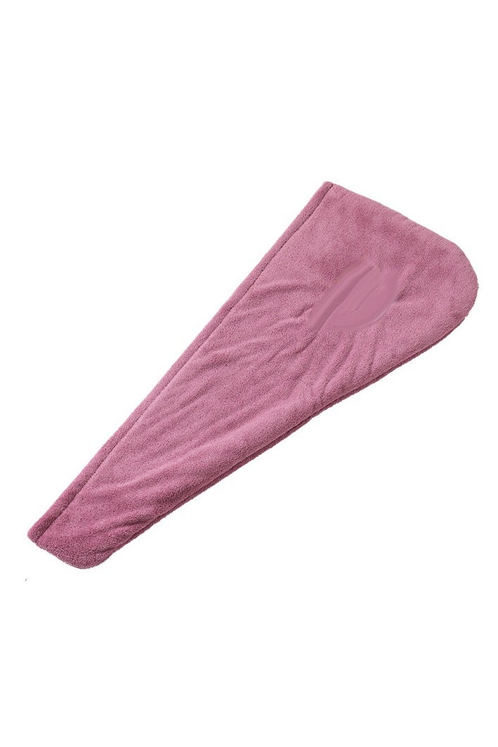 مناشف تجفيف الشعر من الألياف الدقيقة، عبوة من 3 قطع، منشفة ناعمة وسريعة الجفاف من الألياف الدقيقة مع تطريز للنساء - الألوان: أزرق، وردي، أرجواني - Image 2