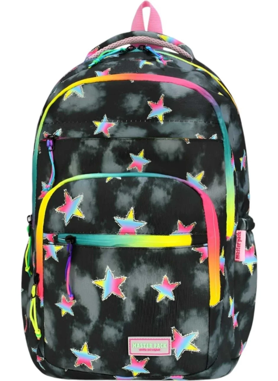 Tezzgelsin Waterproof Multi-Compartment Daily Backpack School Bag