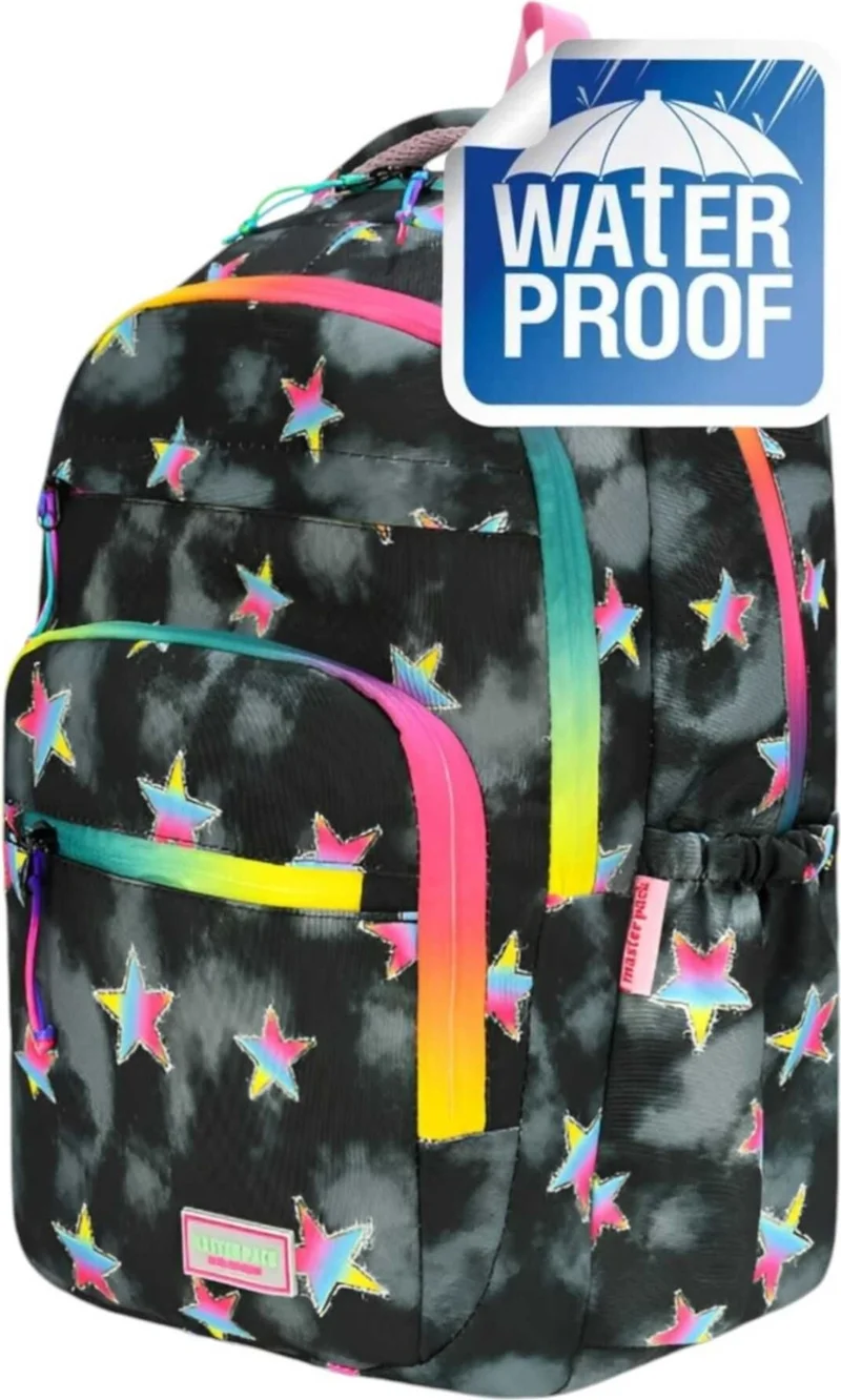 تيزجيلسين Waterproof Multi-Compartment Daily Backpack School Bag