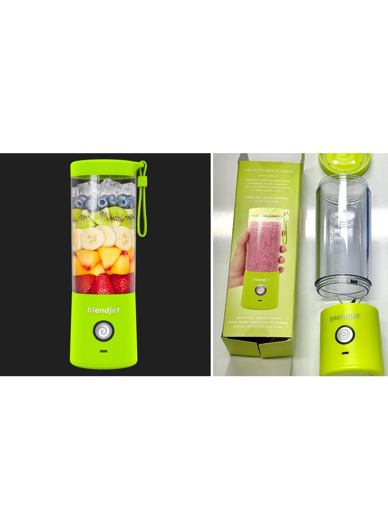 blendjet The BlendJet 2 lime is a compact, 16 oz (20 oz total capacity) portable blender - Image 3