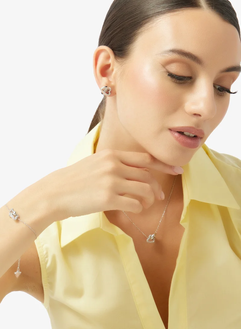 GUESS  Beloved Heart Links Set for Women | Best Price UAE