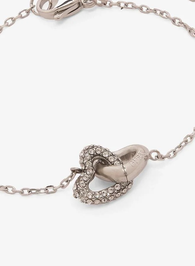 GUESS  Beloved Heart Links Set for Women | Best Price UAE
