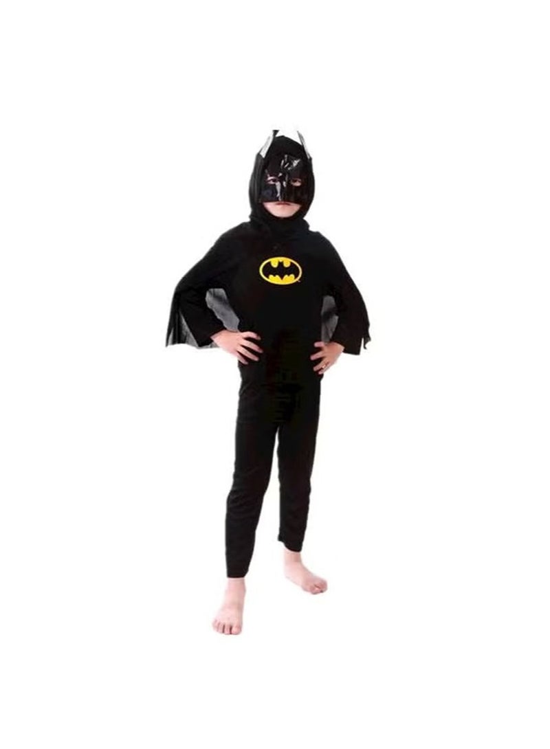 Batman Superhero Cosplay Costume Set S - Image 1