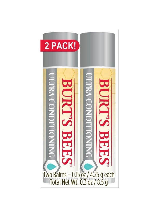 Burt's Bees Burts Bees 2 Pack Ultra Conditioning Lip Balm, 0.3 OZ - Image 1