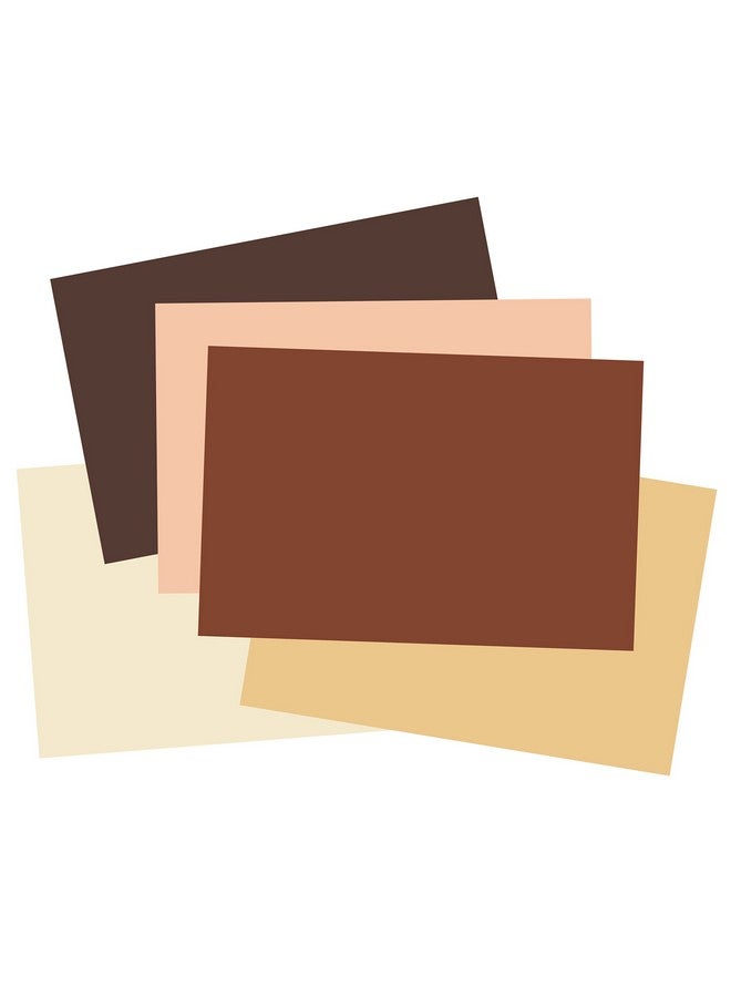 TRU-RAY Shades Of Me Construction Paper 5 Assorted Skin Tone Colors 12"X18" 50 Sheets - Image 2