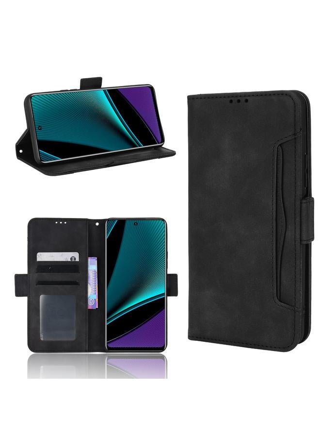 Zaboon Case For Infinix Note 11 Pro Skin Feel Calf Pattern Leather Phone Case - Image 1