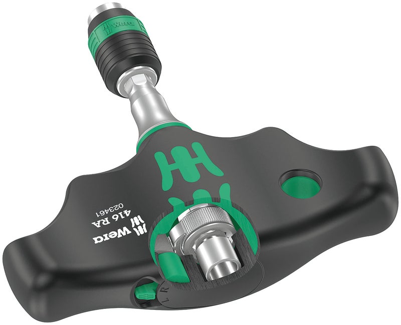Wera 05023461001 416 RA THandle bitholding Screwdriver with Ratchet Function and Rapidaptor QuickRelease Chuck 14 45 mm - Image 2