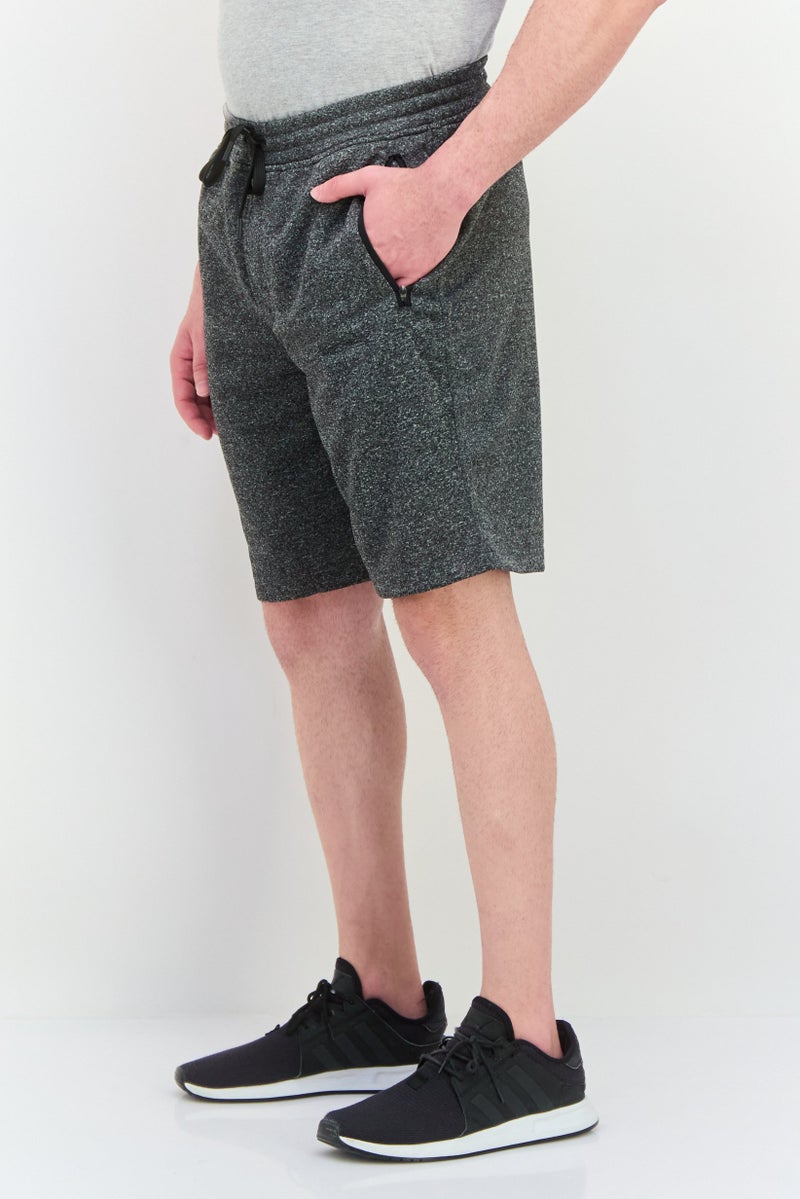 90 Degree By Reflex شورتات رياضية للرجال مع حبل سحب، خارجي، رمادي غامق - Image 4