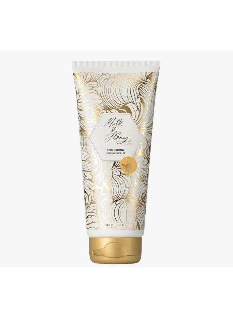 Oriflame Milk & Honey Gold Smoothing sugar scrub 200ml - Image 1