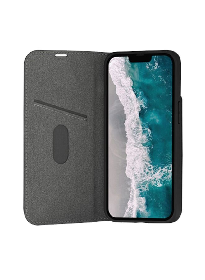 dbramante1928 Oslo Vegan Leather Case For iPhone 14 - Black - Image 2