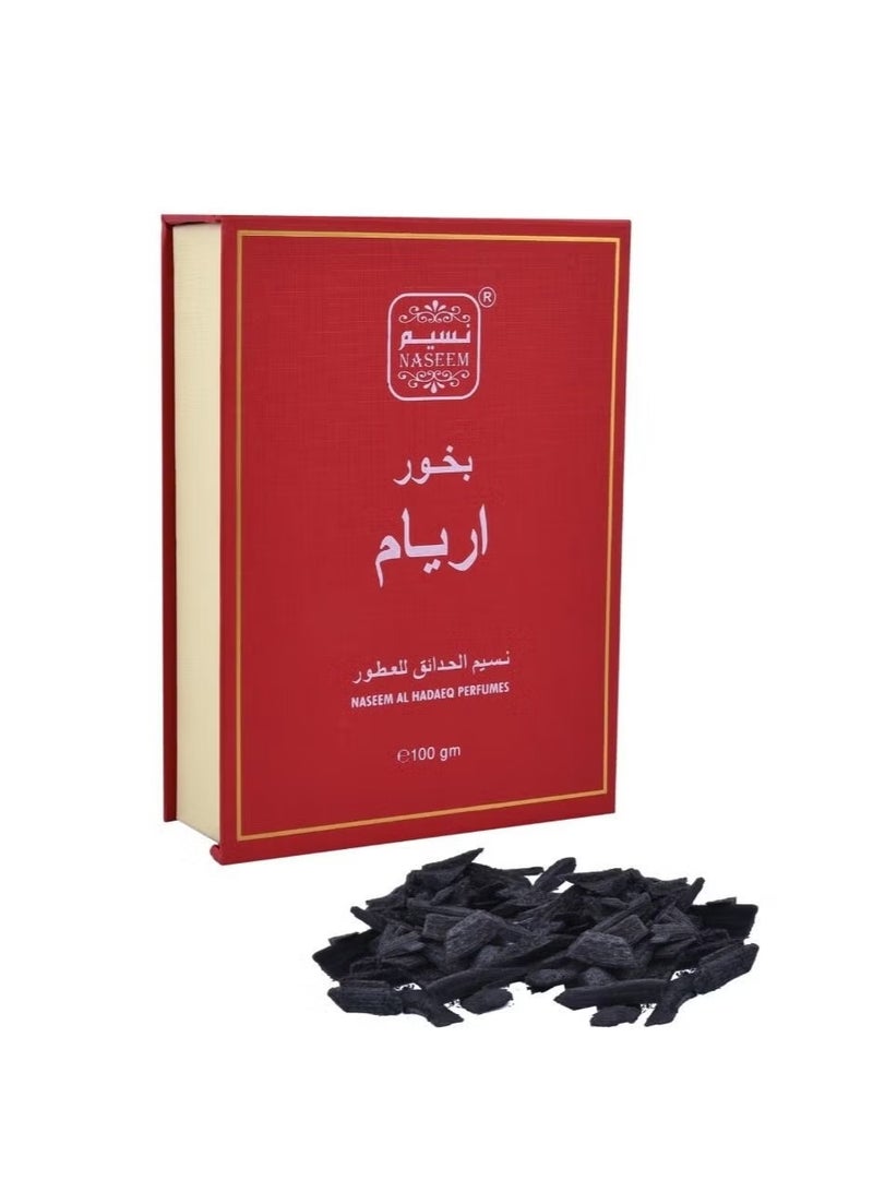 Naseem Aryam incense from Naseem Al-Hadaiq 100 grams