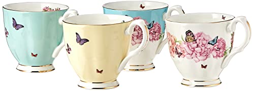 ROYAL ALBERT Miranda Kerr For Royal Albert Mixed Patterns Vintage Mug Set of 4 - Image 5