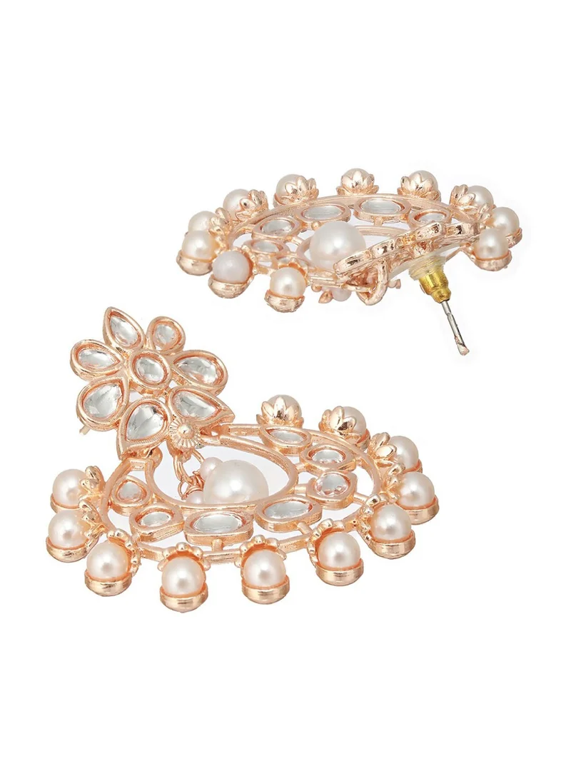 Priyaasi Rose Contemporary Chandbalis