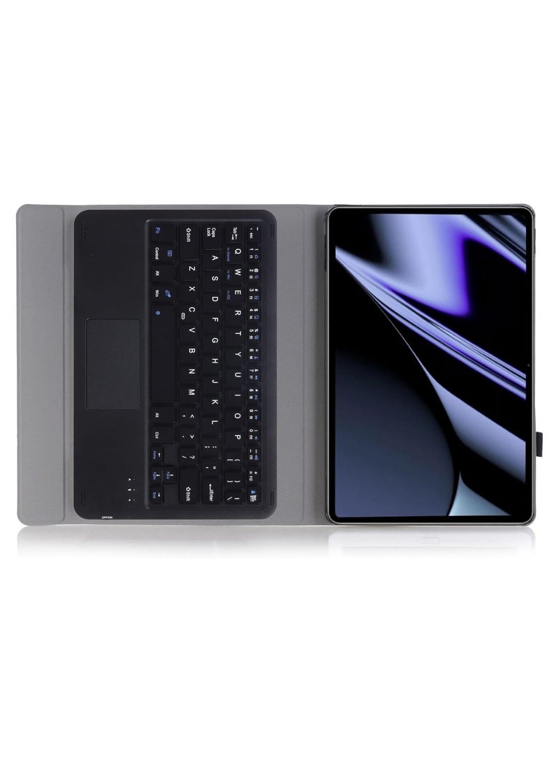 general Arabic and English Touched Keyboard Case Compatible with Honor Pad X8a 11 inch 2024, Full Protection Detachable Tablet Keyboard Cover for Honor Pad X8a - Image 2