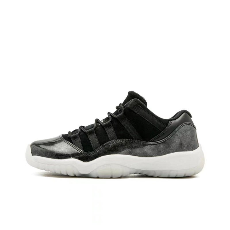 Pure original aj11 devil Joe 11 black and white red high gang baby''s blood star Kang buckle black and red autumn and winter new sneaker - Image 1