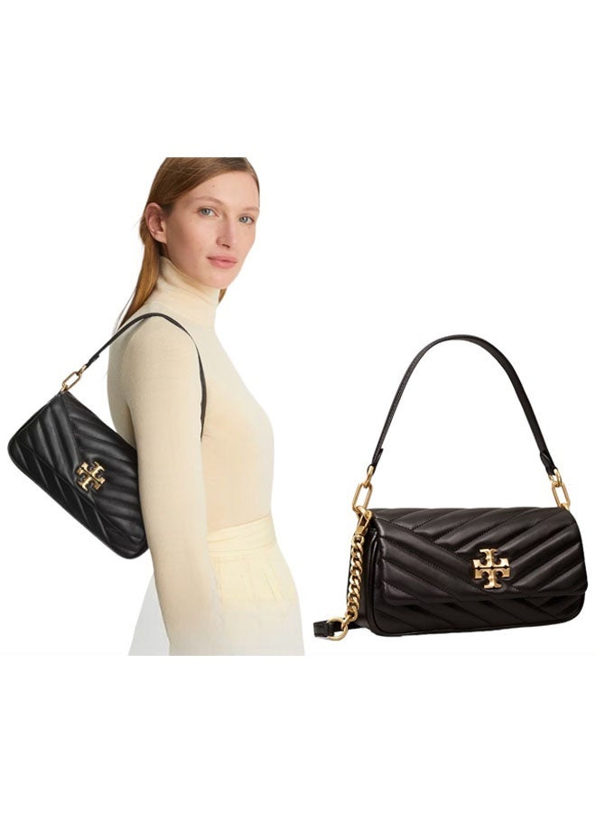 Tory Burch Tory Burch chain double strap, flap tote, underarm bag, shoulder bag, crossbody bag - Image 2
