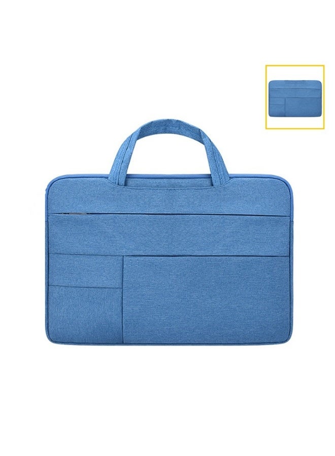 Fleece-Lined Laptop Sleeve - Universal Fit for Apple Air 13" and 15" Pro, Unisex Computer Tote Bag