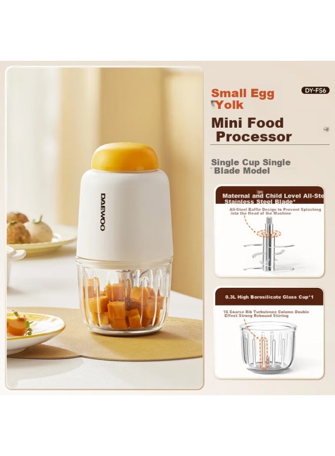 Daewoo Baby Food Processor Multi-functional Baby Grinding Meat Mud Making Machine Fully Automatic 8-blade Head Standalone Model