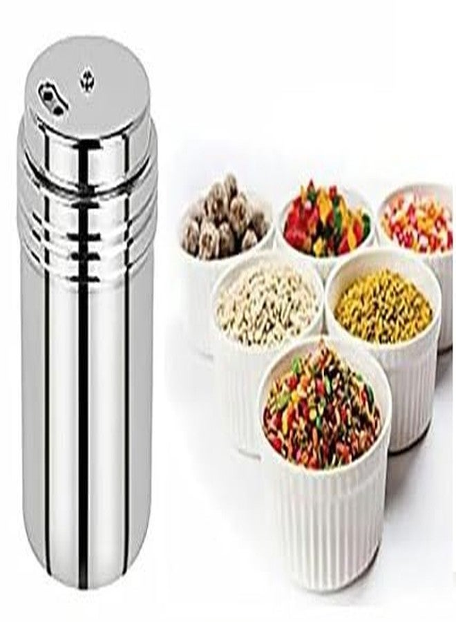 Attachh Multipurpose Stainless Steel Mukhwas Dabbi mouth freshener paan masala spice storage for travelling 200Ml Pack of 1 - Image 2