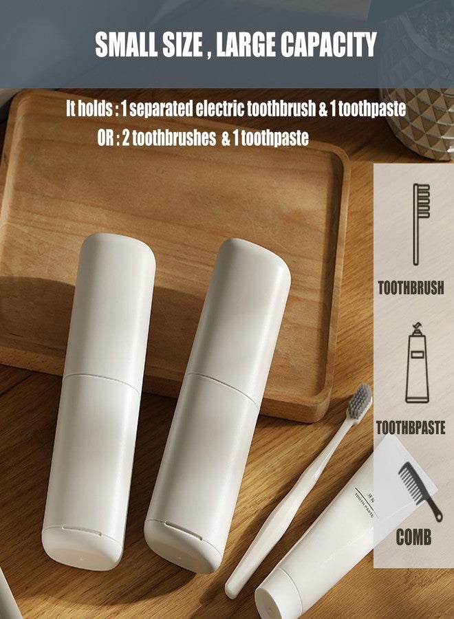 DeTii Toothbrush-Travel-Case-minimalist, Small-Toothbrush-Holder-Easy-Cleaning, Comfortable-Portable-Toothbrush Travel-Container-For-Camping-School-Trip - Image 4