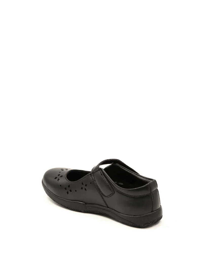 Geoomnii Girls School Shoes – Comfortable Black Formal Uniform Footwear for Daily Wear | Non-Slip Sole, Durable Stitching, Cushioned Insole | Back to School Essentials