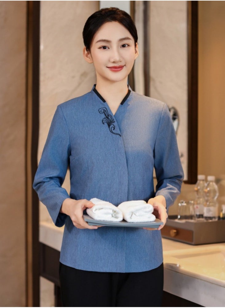 KUYING New Summer Cleaner Work Clothes  - Image 1