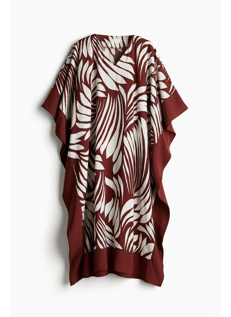 H&M Satin kaftan dress