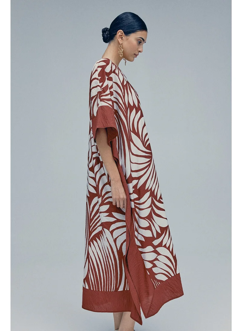 H&M Satin kaftan dress