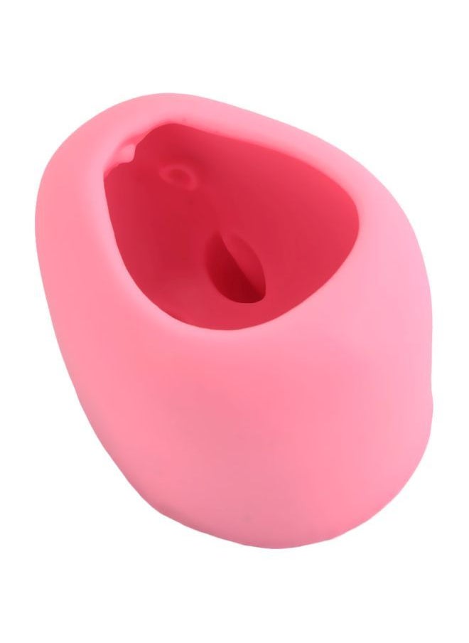 3D Rabbit Shaped Baking Mould Pink 7.5x5.8x5.5centimeter