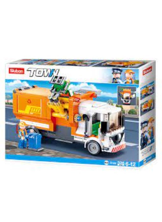 Sluban MMX SLUBAN TOWN-GARBAGE TRUCK 326PCS 