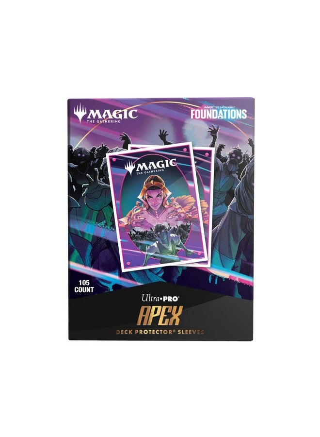 Ultra PRO - Foundations Liliana 105ct APEX Deck Protector™ Sleeves for Magic: The Gathering, Card Sleeves & Top Loaders for Cards - Friendly Trading Card Game Accessories - Durable Deck Sleeves - Image 2