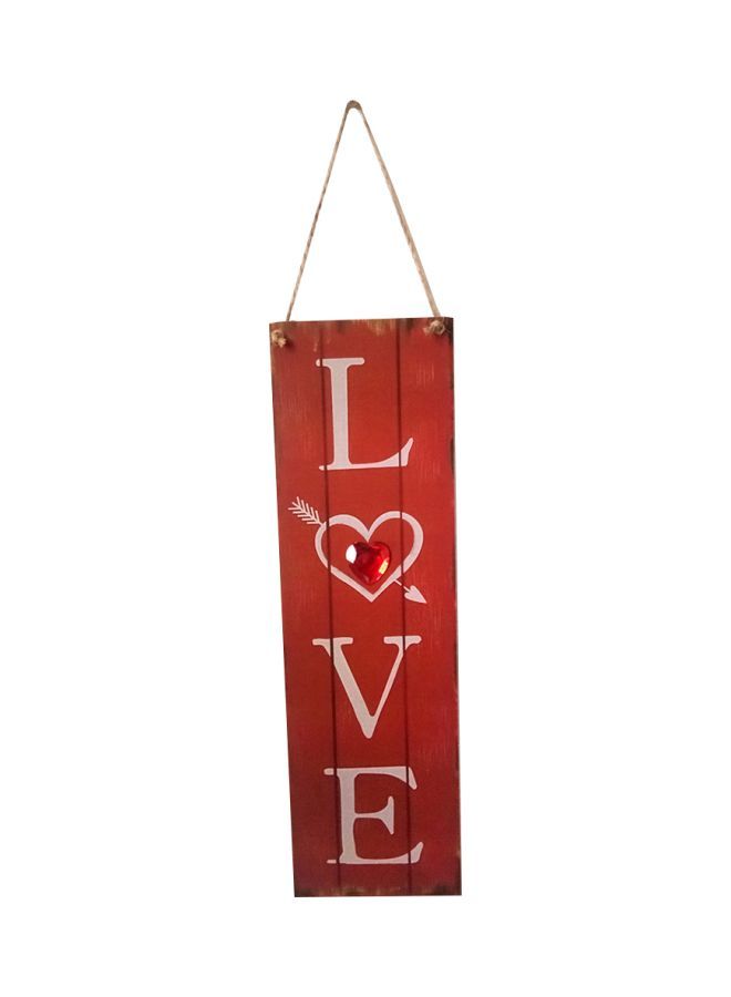 NIBEMINENT Wooden Wall Hanging Banner YWH2669 40.2x0.9x12.2cm - Image 1