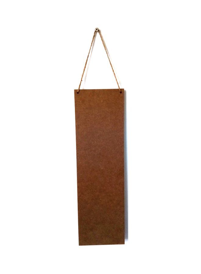 NIBEMINENT Wooden Wall Hanging Banner YWH2669 40.2x0.9x12.2cm - Image 2
