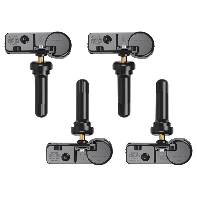 CDWTPS TPMS Sensor,GM 315Mhz Tire Pressure Monitoring Sensor Compatible for Chevy Silverado GMC Cadillac Buick Pontiac Saturn Hummber Saab Replace#13598771 13598772 13586335 13581558 4 Pack - Image 1