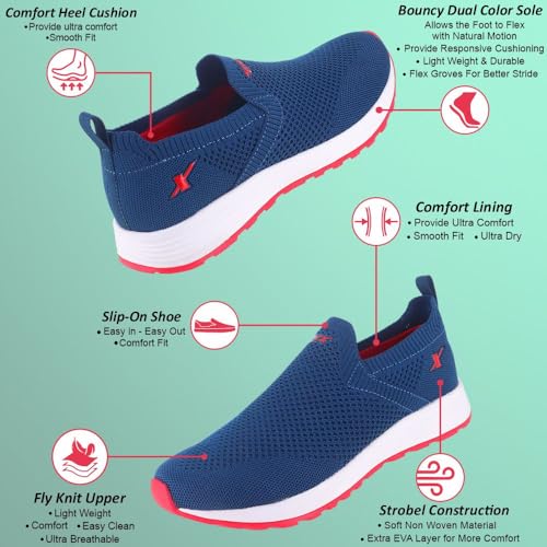 SPARX Sports Shoe SL-9047 Blue for Women - Image 3