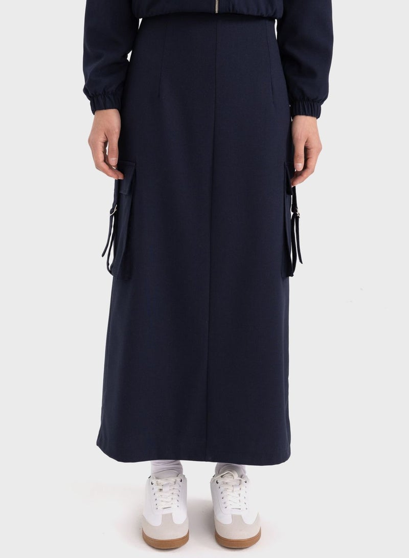 DeFacto Cargo Maxi Skirt  - Image 1