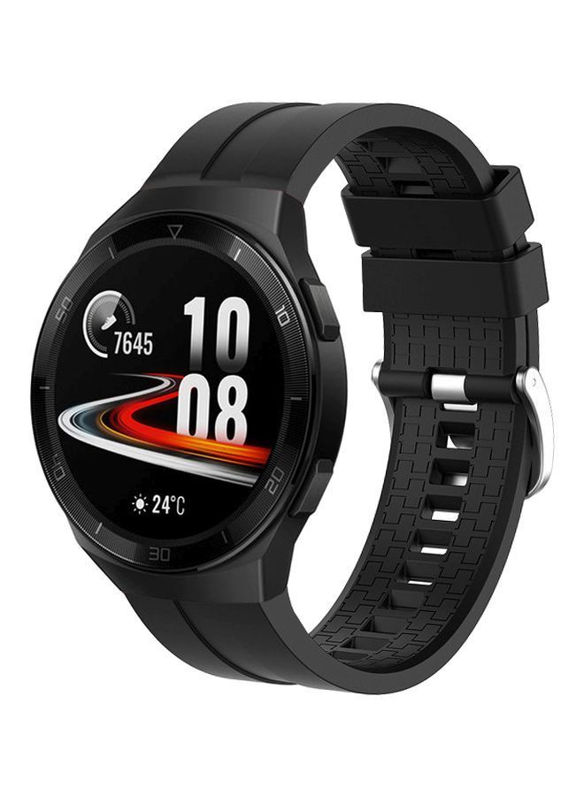 NIBEMINENT Replacement Band For Huawei Watch GT 2e - 46mm Black - Image 1