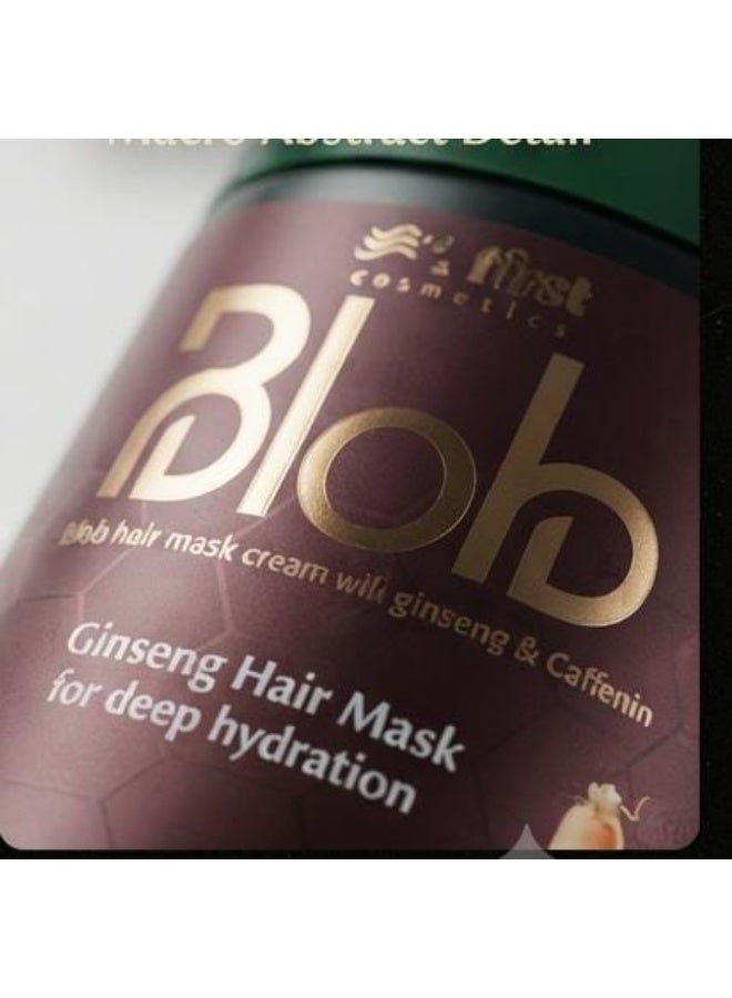 Blob Hair Mask Ginseng & Caffein 1000 Ml (Packaging may vary) - Image 5