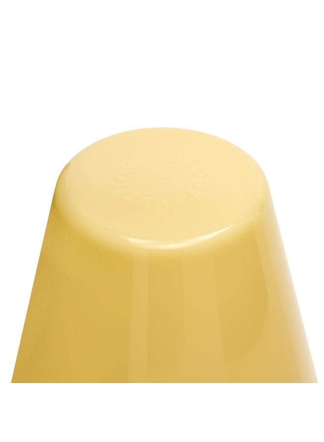 Fatboy Edison the Ambiance Rechargeable Table Lamp, Wireless, Indoor Decorative Lamp with 3 Light Settings, Stepless Dimmable Mood Light, Portable Desk & Bedside Lamp, 16.5 x 25.3 cm – Pale Yellow - Image 4