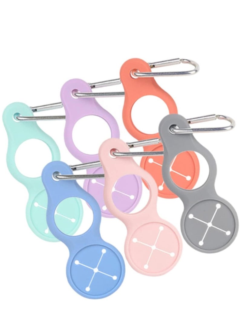 KASTWAVE 6pcs Water Bottle Buckle Athletic Backpack Climbing Carabiner Sports Water Bottle Water Bottle Ring Holder Mineral Water Bottle Buckles Water Bottle Holster Outdoor Buckles Alloy  - Image 1