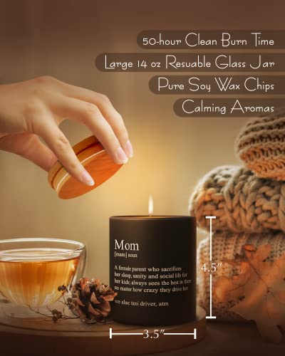 LaLeena - Gifts for Mom - Scented Candle - Luxury Candles for Home Scented - Birthday Gifts for Mom (Large 14 oz, Vanilla) - Image 3