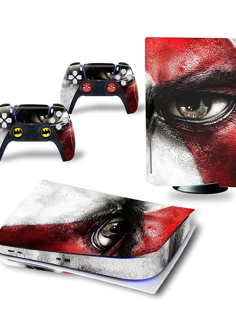 2-Piece Galaxy Thumb Grip Set For PS4/PS5 Controllers ﻿(orange) - Image 2