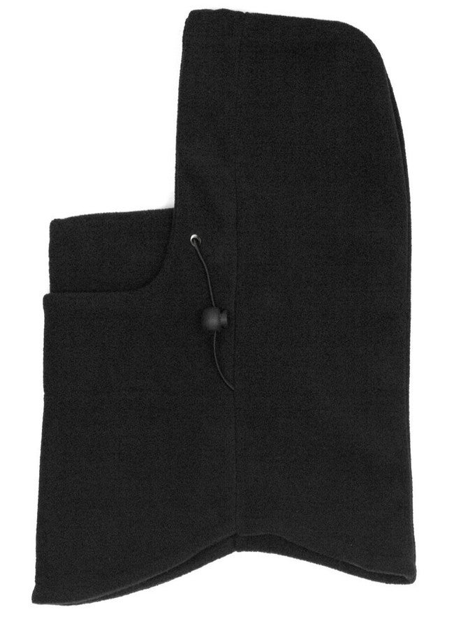 Eforstore Men's 6 In 1 Thermal Fleece Balaclava Hat Hood Police Swat Ski Bike Wind Stopper Mask New Caps, Free Size, Black - Image 4