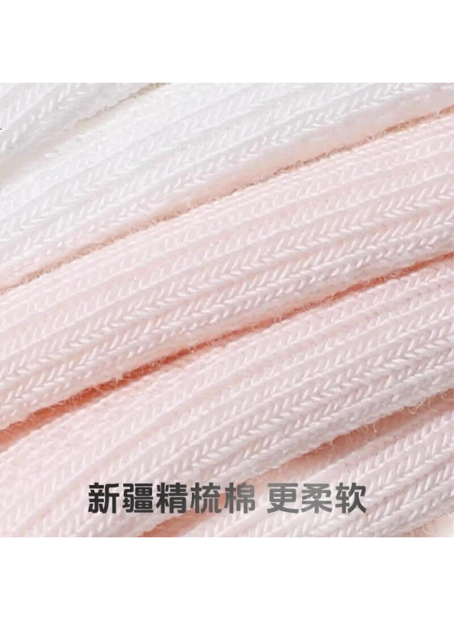 Madallo 4 Pairs Of Women'S Summer Thin Breathable Cotton Short Socks Mesh Ballet Style Short Tube Socks Summer Matching With Small Leather Shoes - Image 2