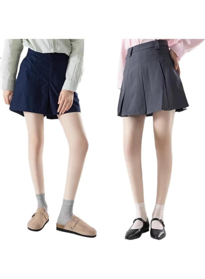 Madallo 4 Pairs Of Women'S Summer Thin Breathable Cotton Short Socks Mesh Ballet Style Short Tube Socks Summer Matching With Small Leather Shoes - Image 3