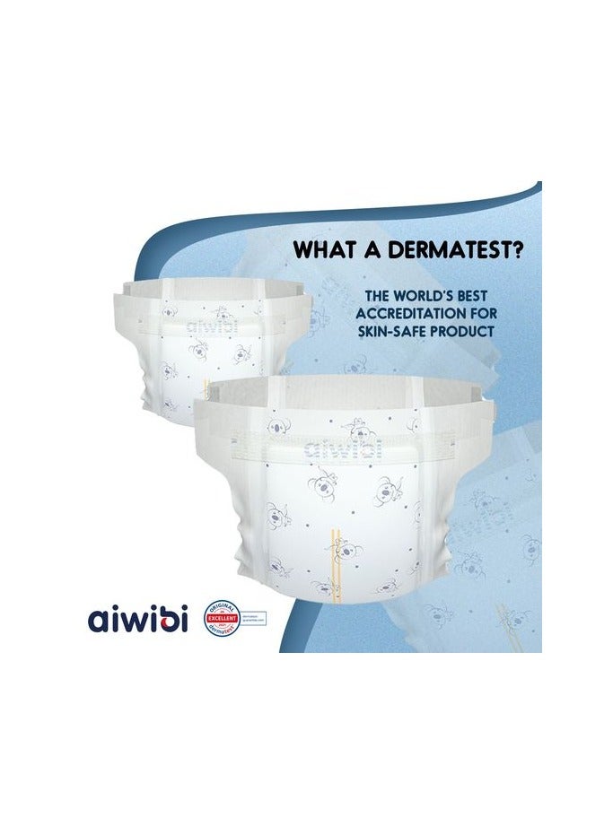 aiwibi baby diapers premium ultra thin Size 2-72pcs (4-8KG) - Image 5