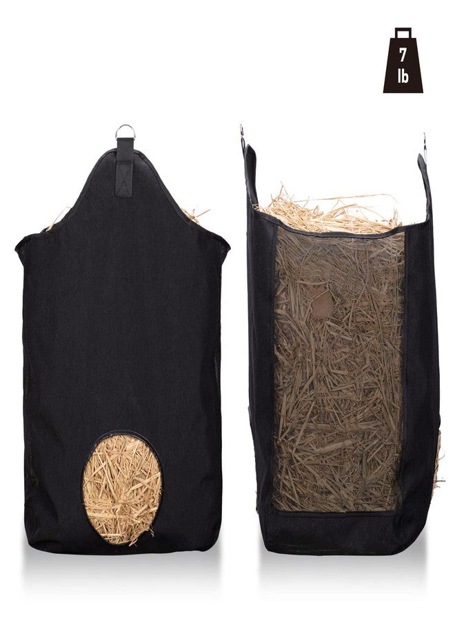 ZELARMAN Hay Bags for Horse, Large Capacity Feeding Bag, Hay Nets for Sheep, Goats, Open Feed Hole Hay Feeder for Slow Feeding - Image 2