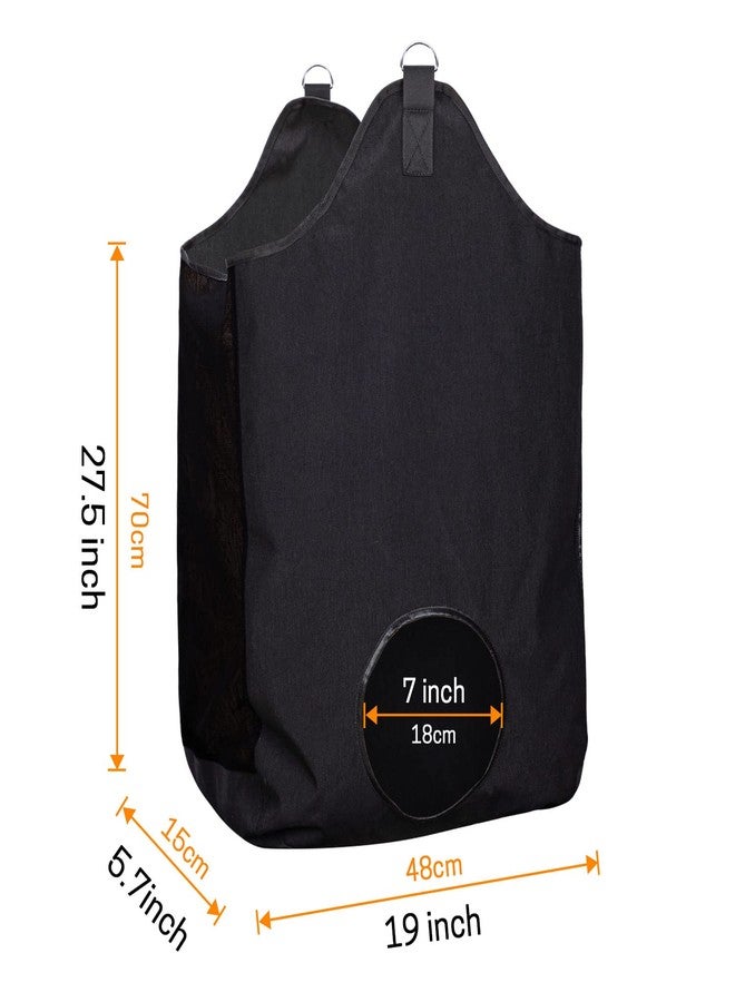 ZELARMAN Hay Bags for Horse, Large Capacity Feeding Bag, Hay Nets for Sheep, Goats, Open Feed Hole Hay Feeder for Slow Feeding - Image 3