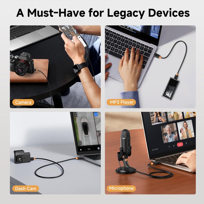 Cable Matters Mini USB to USB C Cable - 6.6ft, 480Mbps Data, 15W Charging, USBC to MiniUSB Cable for Game Controller, Camera, GPS, Dash Cam, Black - Image 5