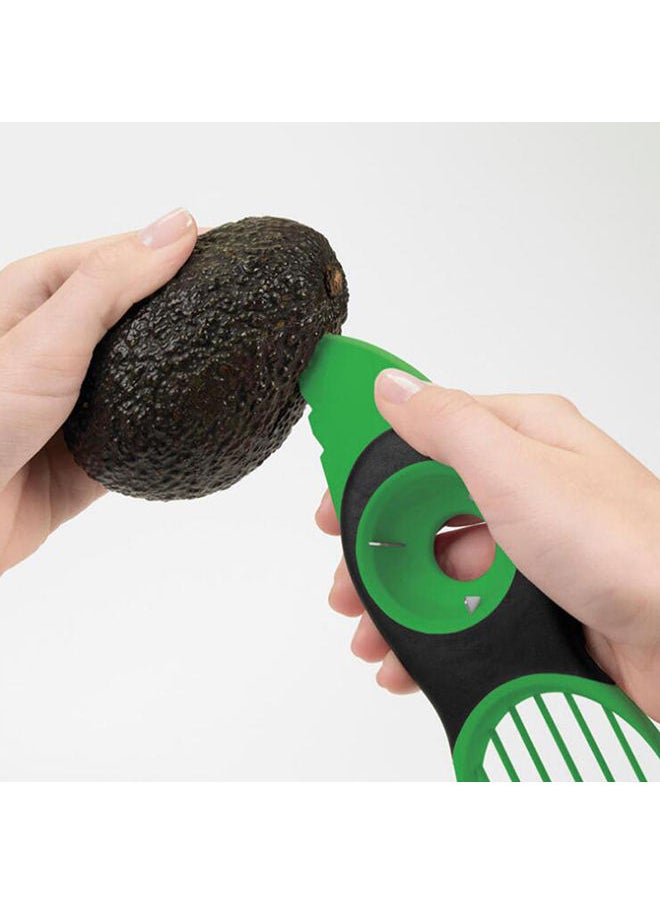 NIBEMINENT Multi-function Vegetable Peeler Green/Black  - Image 3